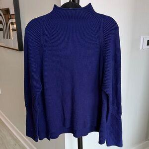 Elie Tahari Deep Blue Turtleneck Sweater